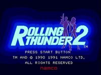 Rolling Thunder 2 sur Sega Megadrive